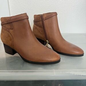 Lauren Ralph Lauren Tan Ankle Booties